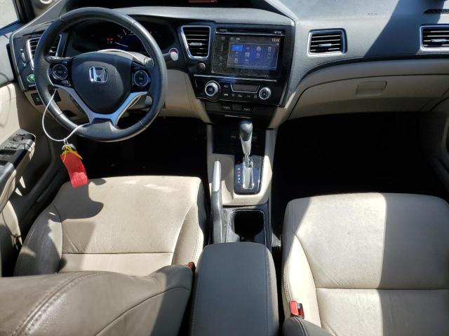 2HGFB2F96FH512356 - 2015 HONDA CIVIC EXL Qəhvəyi foto 8