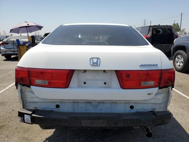 JHMCM567X5C003950 - 2005 HONDA ACCORD EX WHITE photo 6