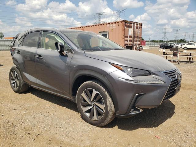 JTJBARBZ2K2186893 - 2019 LEXUS NX 300 BASE ნაცრისფერი ფოტო 4