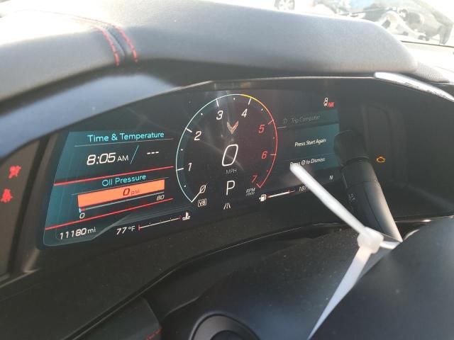 1G1YA2D41P5109386 - 2023 CHEVROLET CORVETTE STINGRAY 1LT WHITE photo 9