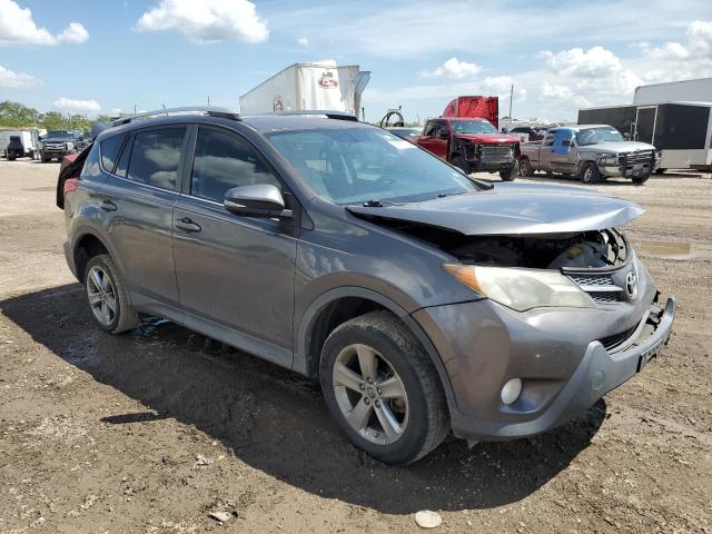 2T3WFREV7FW214912 - 2015 TOYOTA RAV4 XLE GRAY photo 4