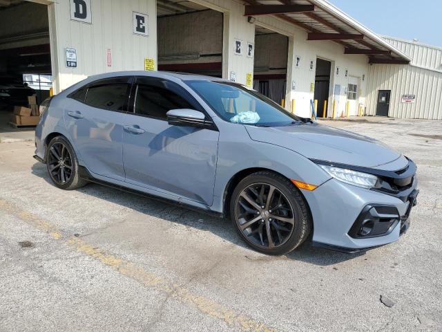 SHHFK7H91LU408009 - 2020 HONDA CIVIC SPORT TOURING BLUE photo 4