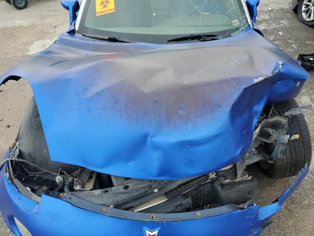 1G2MB35B27Y123340 - 2007 PONTIAC SOLSTICE BLUE photo 11