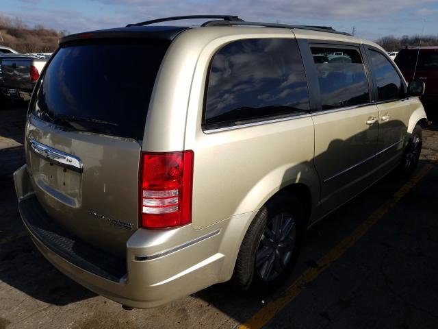2A4RR5D16AR293336 - 2010 CHRYSLER TOWN & COU TOURING 金色 照片 4