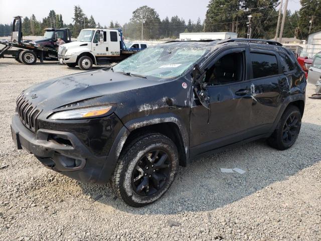 1C4PJMBS2GW305413 - 2016 JEEP CHEROKEE TRAILHAWK BLACK photo 1