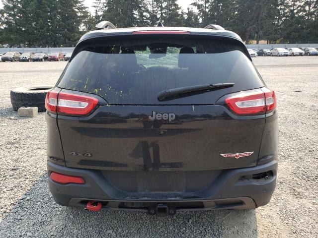 1C4PJMBS2GW305413 - 2016 JEEP CHEROKEE TRAILHAWK BLACK photo 6