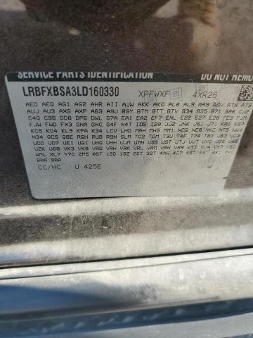 LRBFXBSA3LD160330 - 2020 BUICK ENVISION PREFERRED BROWN photo 13