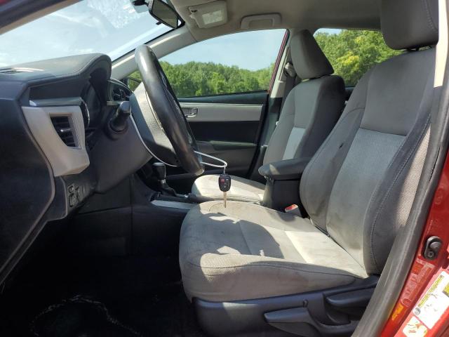 2T1BURHE5GC734764 - 2016 TOYOTA COROLLA L BROWN photo 7