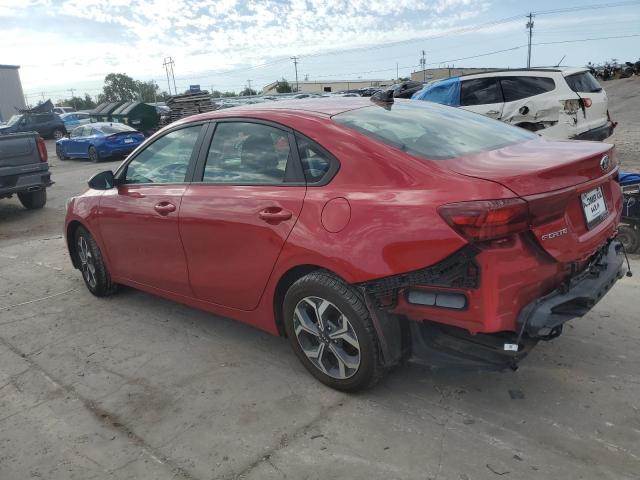 3KPF24AD8ME294144 - 2021 KIA FORTE FE RED photo 2