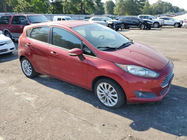 3FADP4EJXEM168518 - 2014 FORD FIESTA SE MAROON photo 4