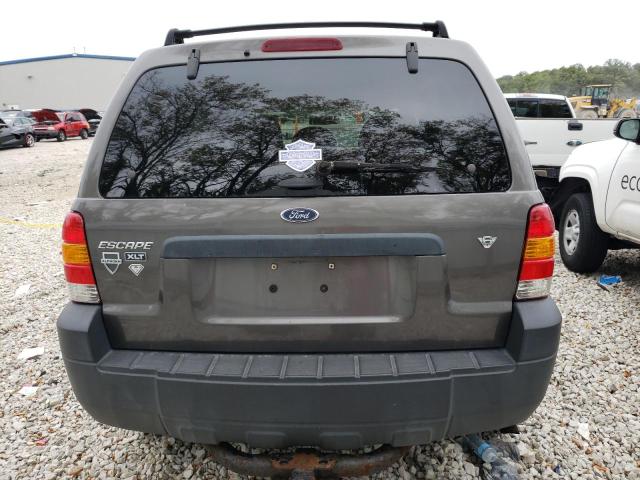 1FMYU93176KB07961 - 2006 FORD ESCAPE XLT GRAY photo 6