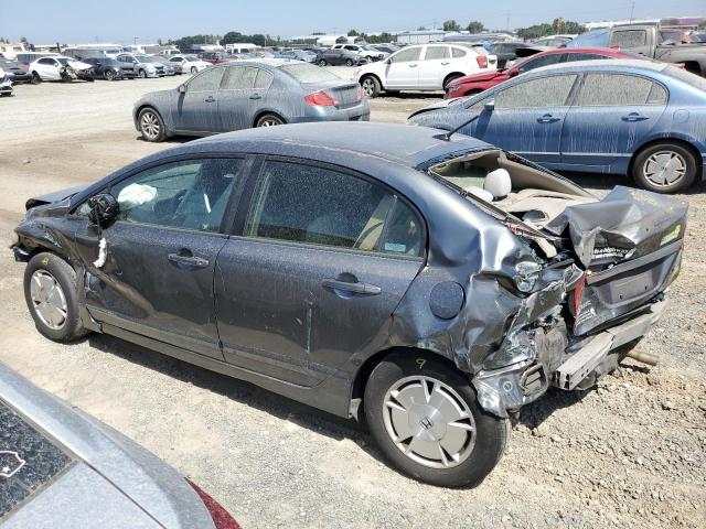 JHMFA36229S003628 - 2009 HONDA CIVIC HYBRID GRAY photo 2