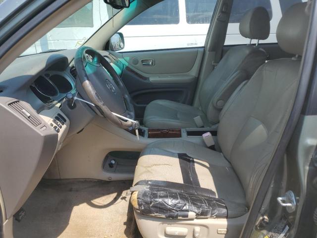 JTEDP21A350078792 - 2005 TOYOTA HIGHLANDER LIMITED GREEN photo 7