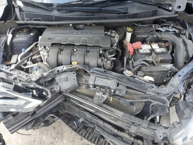 3N1AB7AP4JL628301 - 2018 NISSAN SENTRA S BLUE photo 11