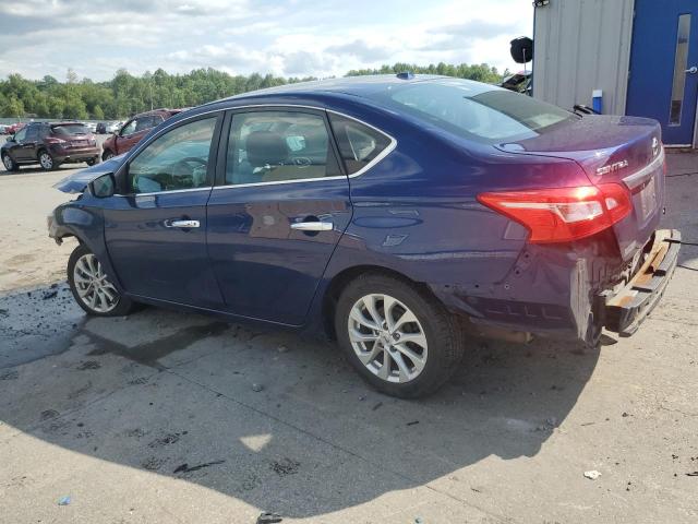 3N1AB7AP4JL628301 - 2018 NISSAN SENTRA S BLUE photo 2