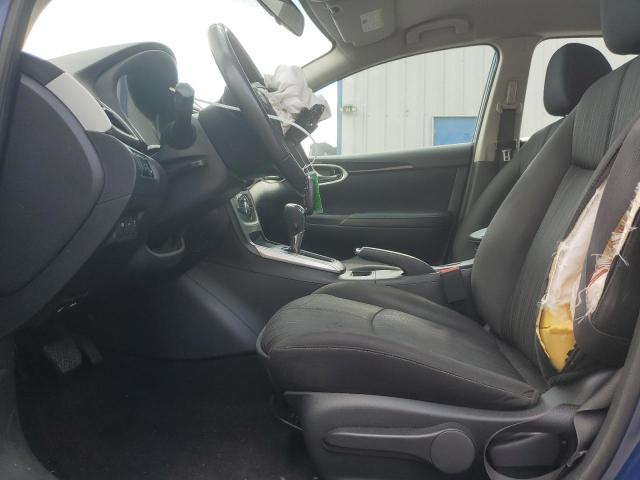 3N1AB7AP4JL628301 - 2018 NISSAN SENTRA S BLUE photo 7