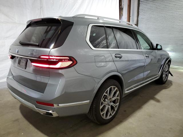 5UX23EM01R9V87307 - 2024 BMW X7 XDRIVE40I GRAY photo 3