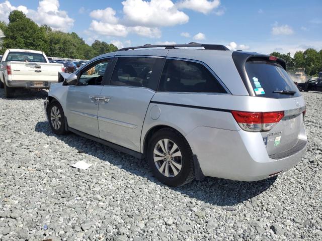 5FNRL5H67EB043814 - 2014 HONDA ODYSSEY EXL SILVER photo 2