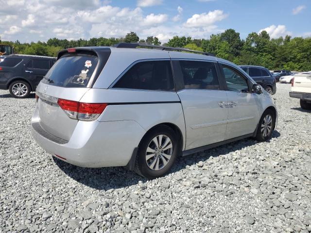 5FNRL5H67EB043814 - 2014 HONDA ODYSSEY EXL SILVER photo 3