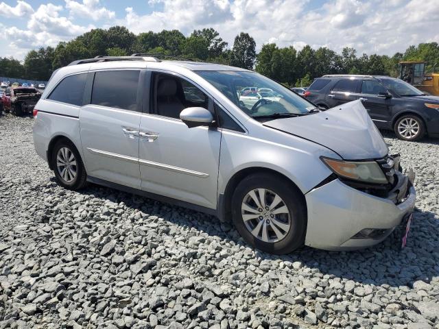 5FNRL5H67EB043814 - 2014 HONDA ODYSSEY EXL SILVER photo 4