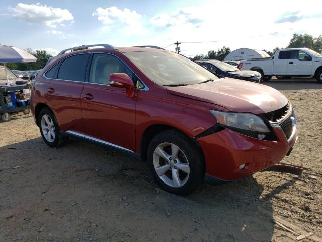 2T2BK1BA1BC110929 - 2011 LEXUS RX 350 MAROON photo 4