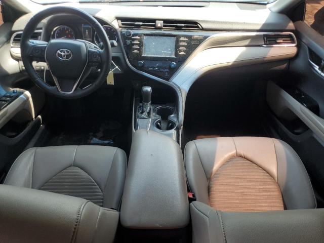 4T1B11HK7JU120126 - 2018 TOYOTA CAMRY L BLUE photo 8