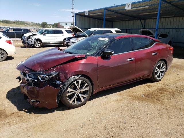 1N4AA6AP2JC372025 - 2018 NISSAN MAXIMA 3.5S BURGUNDY photo 1