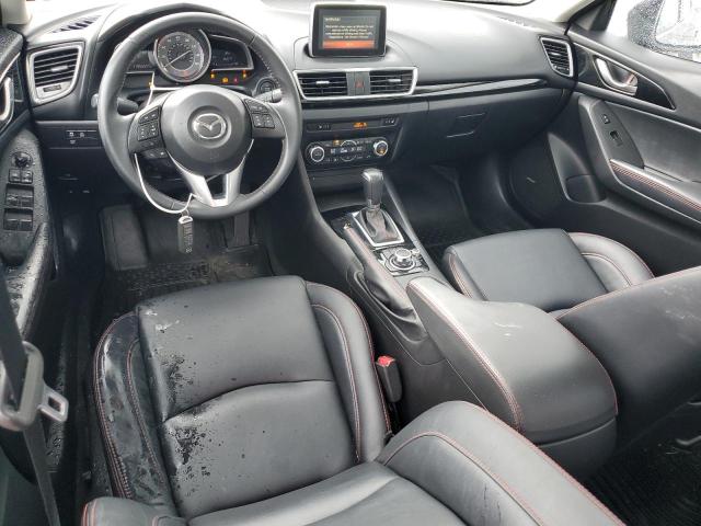 JM1BM1W77E1108639 - 2014 MAZDA 3 GRAND TOURING GRAY photo 8