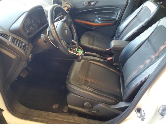 MAJ6P1CL6JC234411 - 2018 FORD ECOSPORT SES Weiß Foto 7