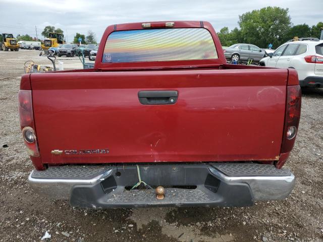 1GCDT136768157310 - 2006 CHEVROLET COLORADO BURGUNDY photo 6