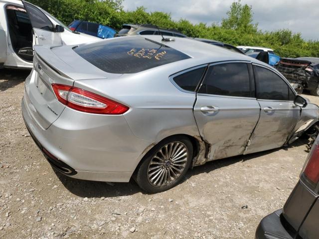 3FA6P0K9XDR331200 - 2013 FORD FUSION TITANIUM SILVER photo 3