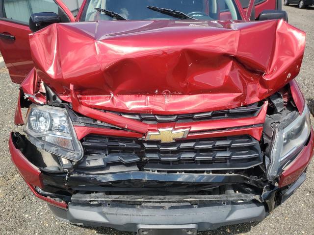 1GCGSCEN5M1141306 - 2021 CHEVROLET COLORADO LT RED photo 11