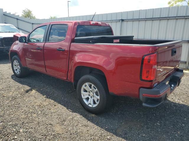 1GCGSCEN5M1141306 - 2021 CHEVROLET COLORADO LT RED photo 2