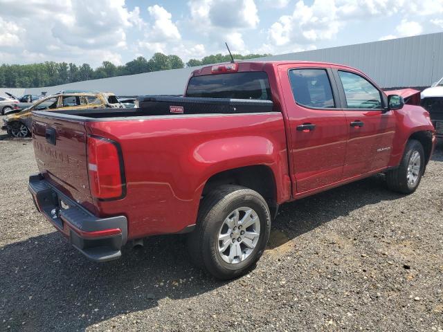 1GCGSCEN5M1141306 - 2021 CHEVROLET COLORADO LT RED photo 3