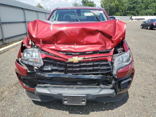 1GCGSCEN5M1141306 - 2021 CHEVROLET COLORADO LT RED photo 5