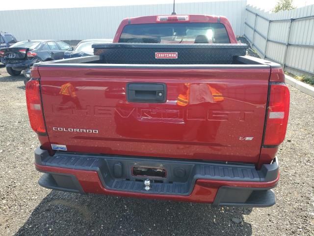 1GCGSCEN5M1141306 - 2021 CHEVROLET COLORADO LT RED photo 6