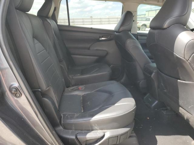 5TDGZRBHXLS016980 - 2020 TOYOTA HIGHLANDER XLE ნაცრისფერი ფოტო 11