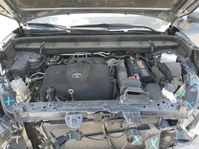 5TDGZRBHXLS016980 - 2020 TOYOTA HIGHLANDER XLE ნაცრისფერი ფოტო 12