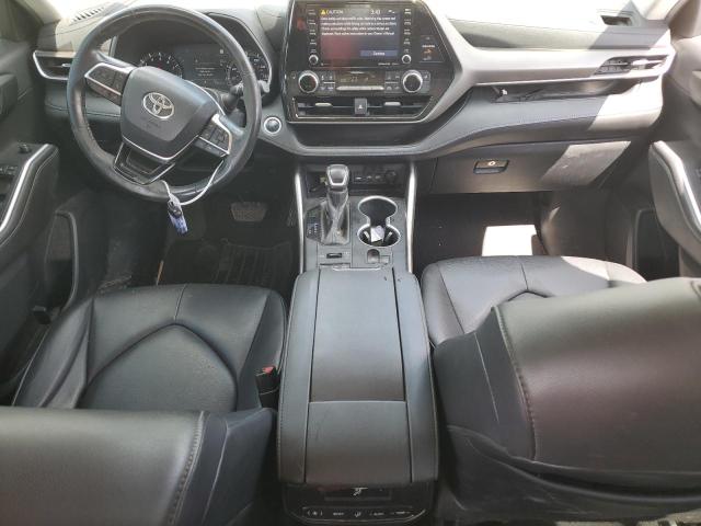 5TDGZRBHXLS016980 - 2020 TOYOTA HIGHLANDER XLE ნაცრისფერი ფოტო 8