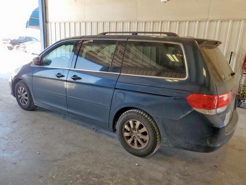 5FNRL3H56AB031952 - 2010 HONDA ODYSSEY EX BLUE photo 2