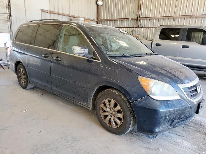 5FNRL3H56AB031952 - 2010 HONDA ODYSSEY EX BLUE photo 4