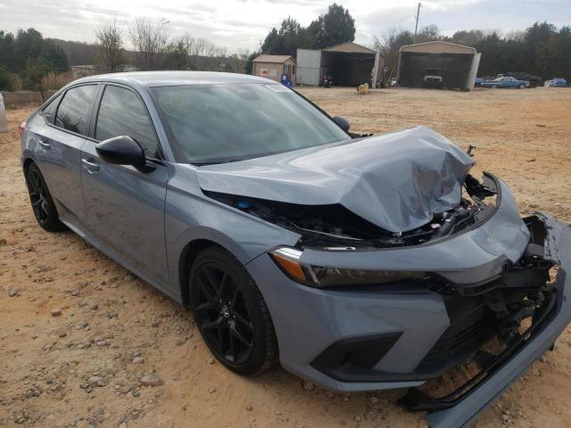 2HGFE2F59NH519563 - 2022 HONDA CIVIC SPORT 灰色 照片 1