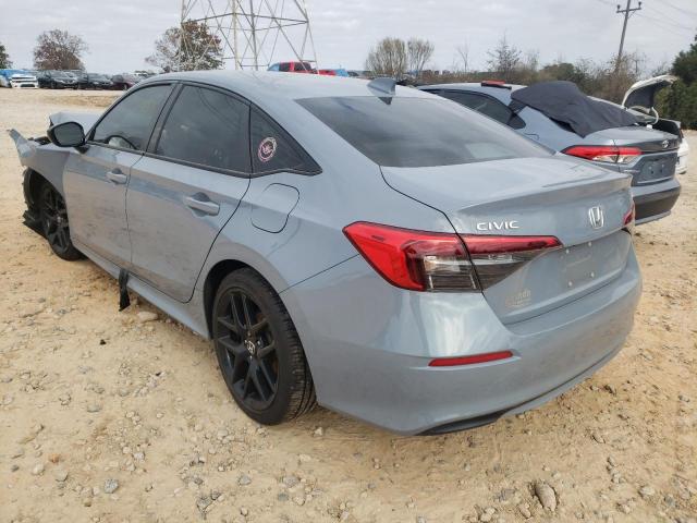 2HGFE2F59NH519563 - 2022 HONDA CIVIC SPORT 灰色 照片 3