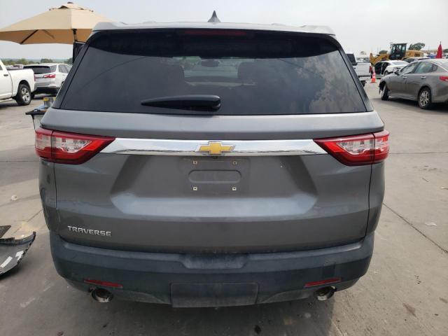 1GNERFKW3KJ174696 - 2019 CHEVROLET TRAVERSE LS GRAY photo 6