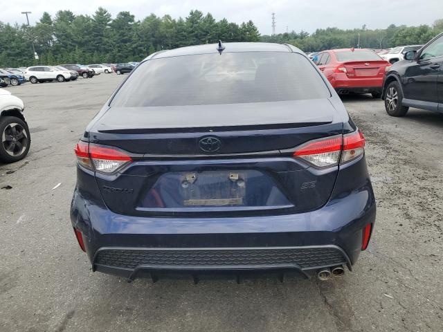 5YFM4MCE5NP130650 - 2022 TOYOTA COROLLA SE BLUE photo 6