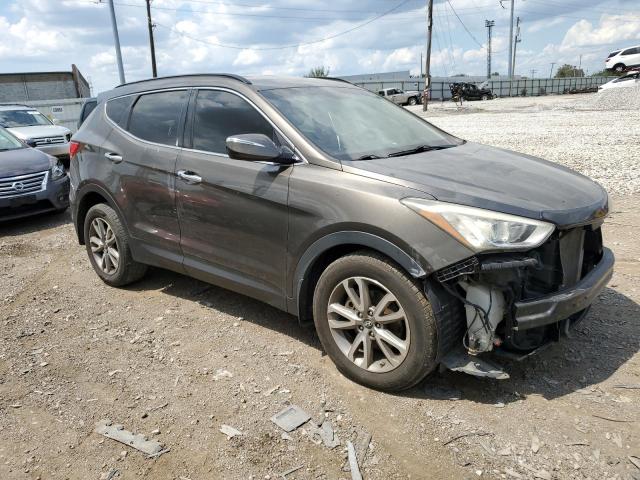 5XYZUDLAXEG154370 - 2014 HYUNDAI SANTA FE S CHARCOAL photo 4