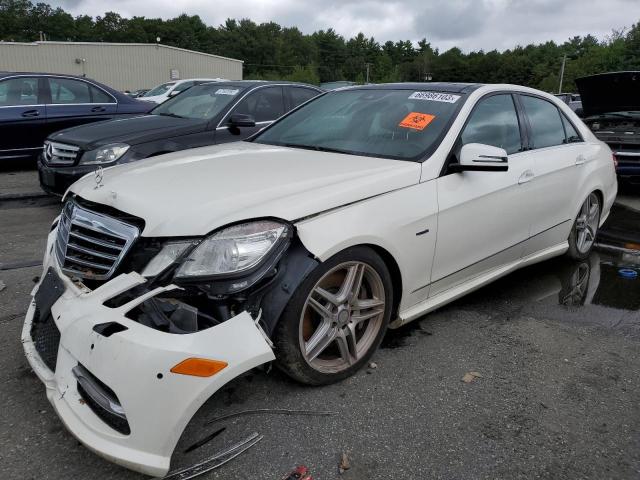 WDDHF9BB8CA550510 - 2012 MERCEDES-BENZ E 550 4MATIC WHITE photo 1