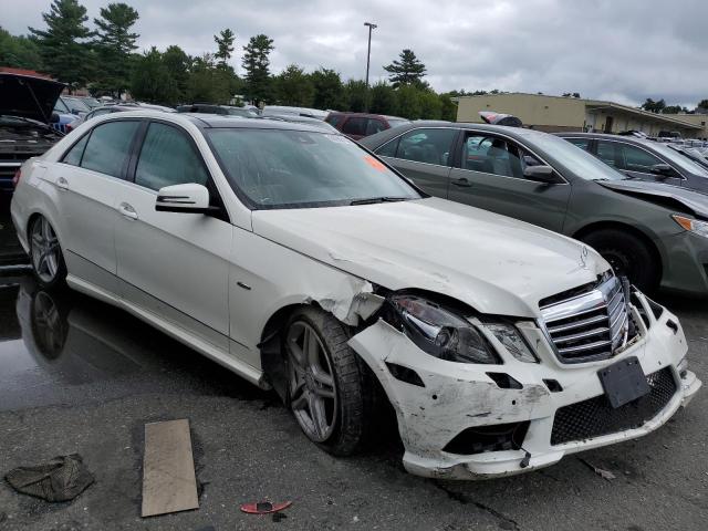 WDDHF9BB8CA550510 - 2012 MERCEDES-BENZ E 550 4MATIC WHITE photo 4