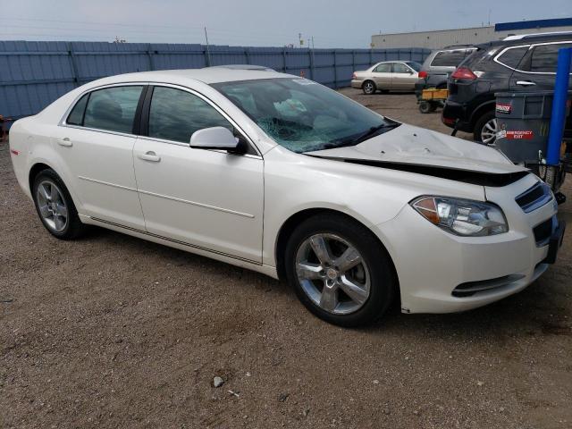 1G1ZC5E13BF330303 - 2011 CHEVROLET MALIBU 1LT أبيض صورة 4