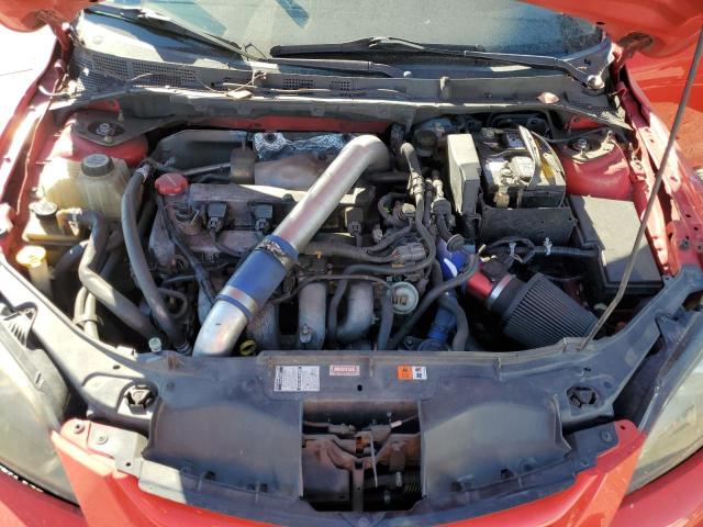 JM1BK34M271668601 - 2007 MAZDA SPEED 3 RED photo 11